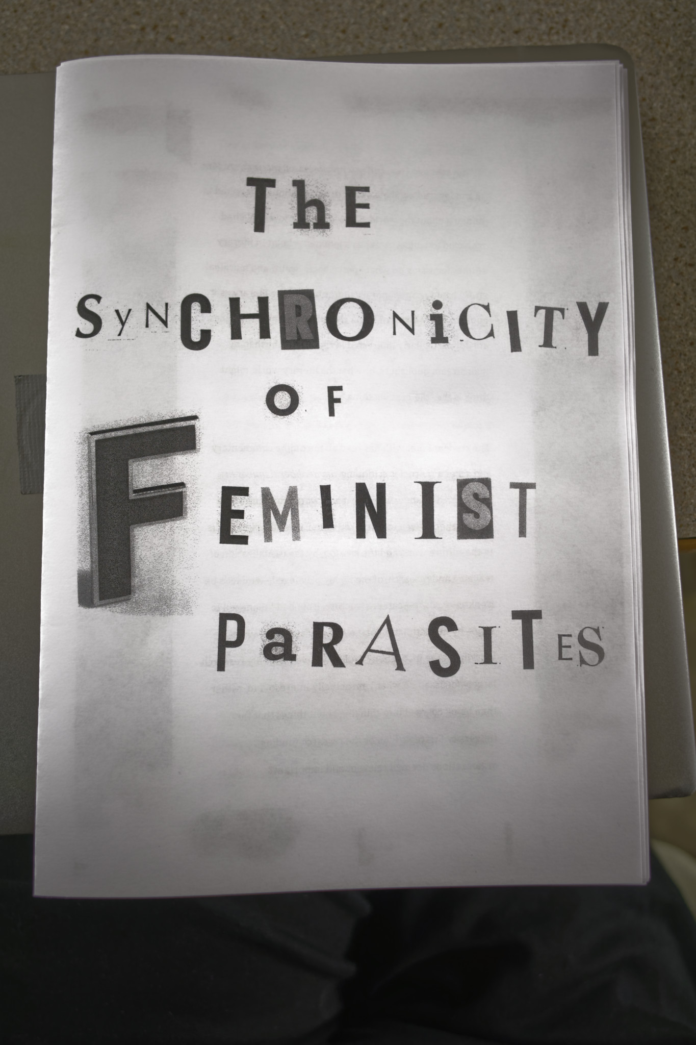 Synchronicity of Feminist Parasites