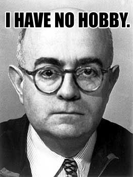 Already in '69, Adorno understood life as a whole as endless work.