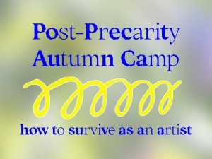 logo of the Post-Precarity Autumn Camp