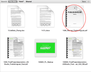 Spot the Manual, the pdf file in folder